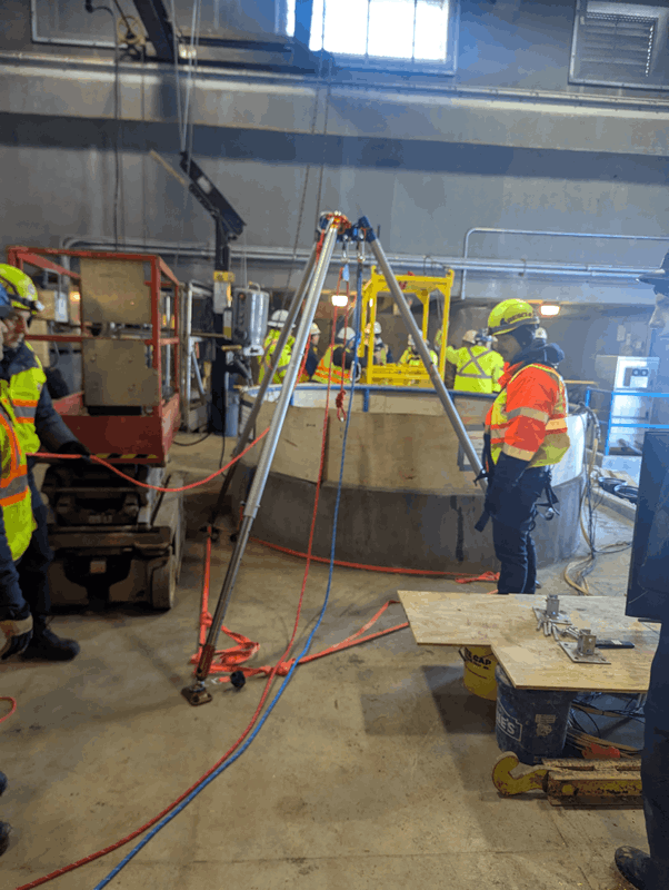 OHSTC Confined Space Rescue Team